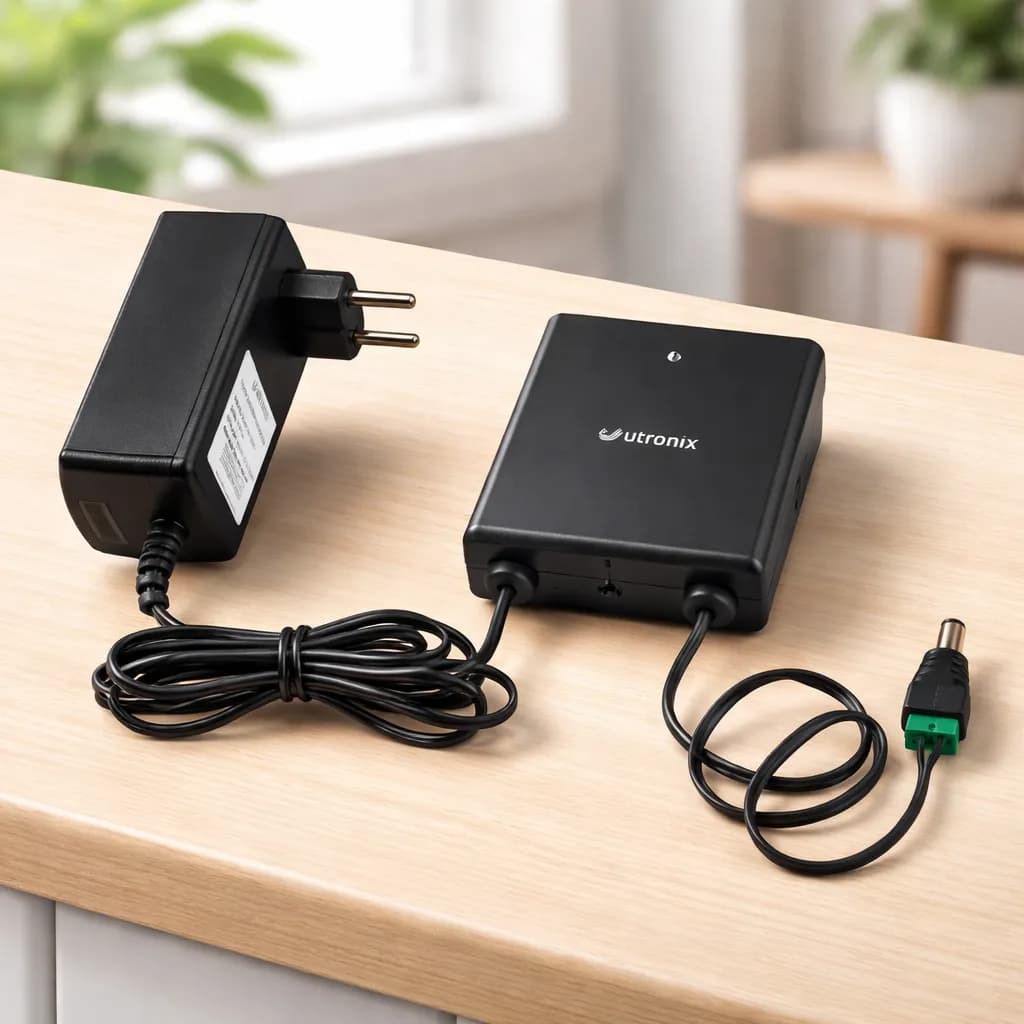 Nobreak para roteador wifi modem camera cftv 12V 1A e 1,5A com 3 baterias