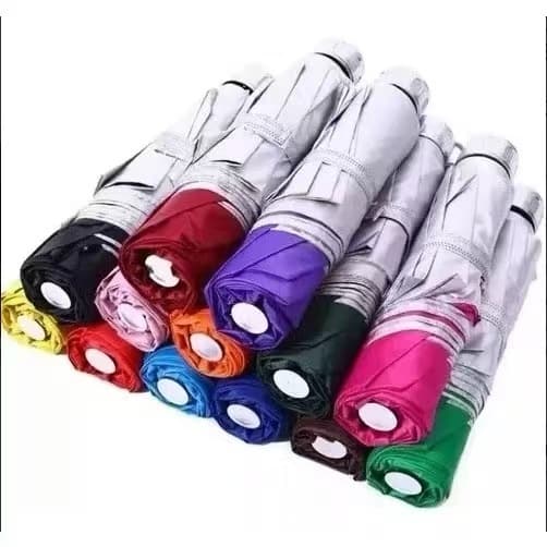 Sombrinha Guarda Chuva Cabe Na Bolsa Com Proteção Solar Uv Contra Vento