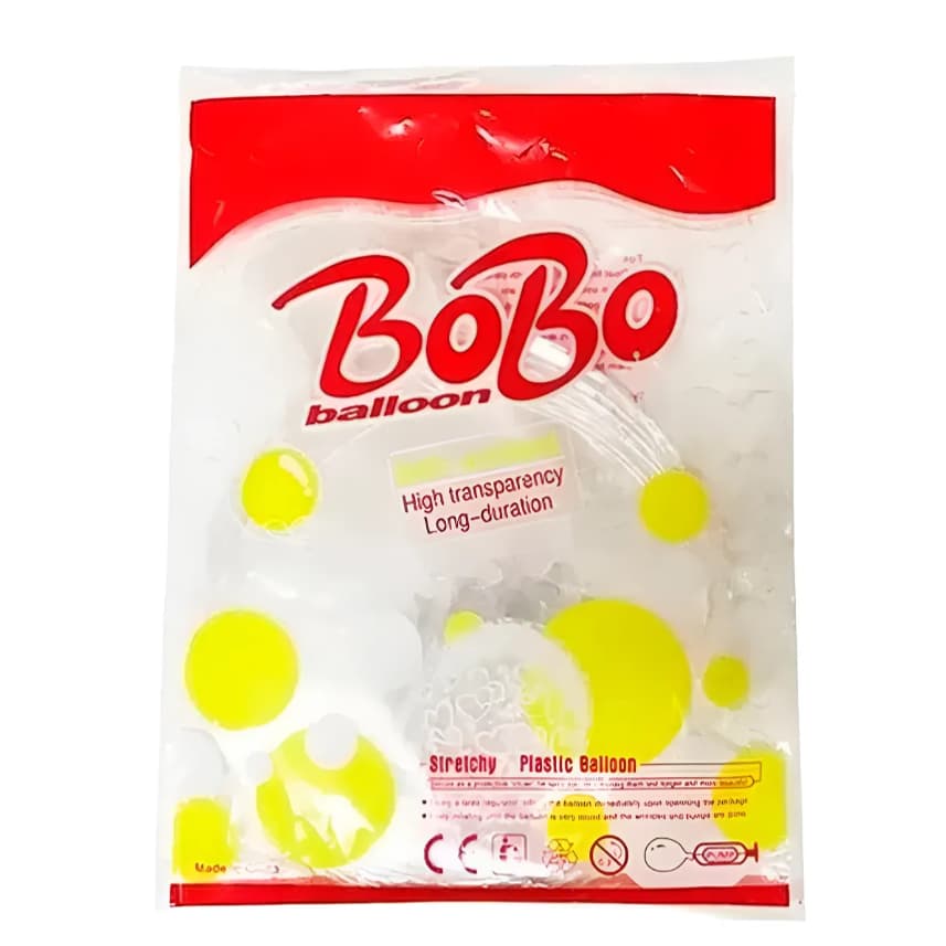 50 Unidades Balão Bubble Transparente Tamanhos 18 24 36 Polegadas