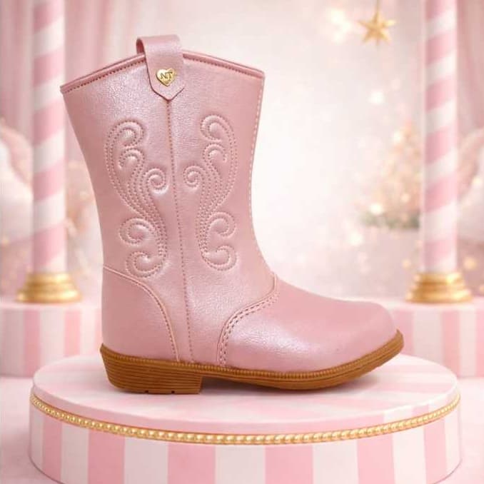 BOTA TEXANA INFANTIL MENINA MODINHA BOIADEIRA