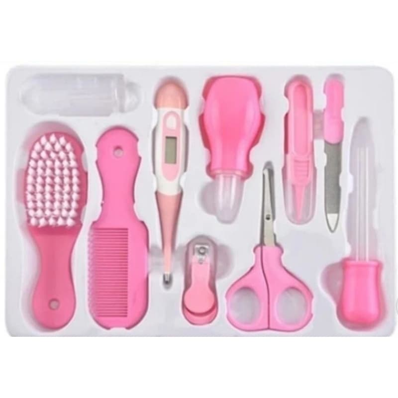 kit baby Care     Variação Cor/Rosa/ Azul 8 peças + um lindo Estojo.