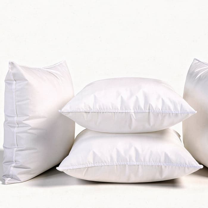 Kit 4 Enchimentos Almofada 45CM Espuma Almofada Grandes Sofá Decorativas Almofada Decorativa