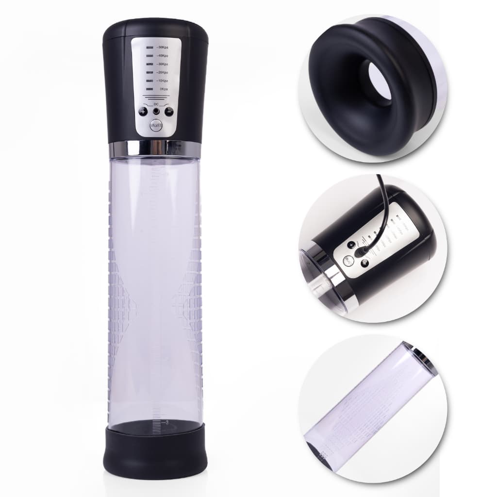 Bomba Desenvolvedora Peniano Profissional Elétrico Engrossa e Alonga - Instintus