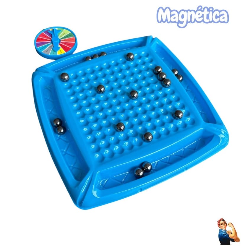 Jogo Tabuleiro Xadrez Desafio De Indução Magnético Para Criança e Festa