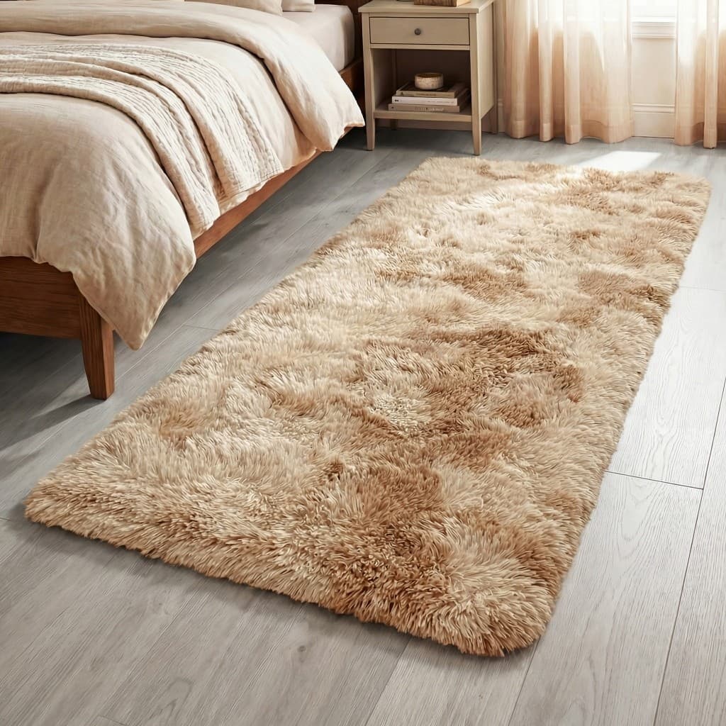 Tapetinho Sala Quarto Peludo Felpudo Grosso 40x60 cm Macio