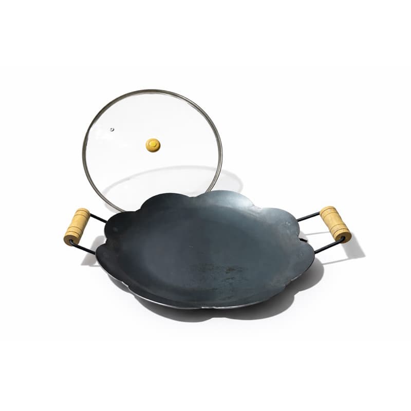 Disco Chapa de Arado Tacho com ou sem Tampa de Vidro Frigideira Bifeira Grande Original de Ferro Aço