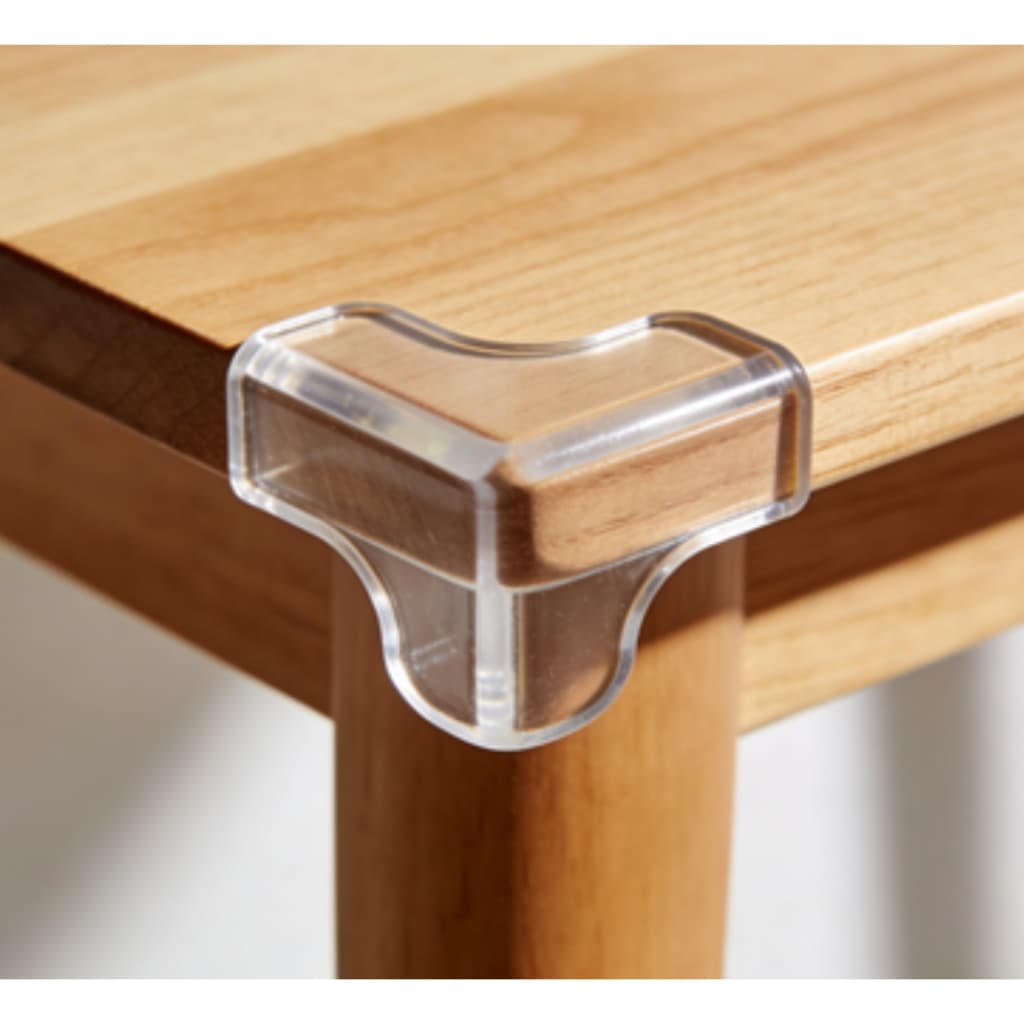 20 Protetor De Silicone Quina em Silicone para Mesa Protege Criancas e Bebes