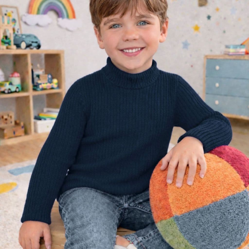 Blusa Cacharrel Infantil Canelado Tricot Premium Quentinho Tamanhos 2,4 e 6 Aristides