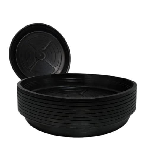 Kit 20 Pratos Redondo Para Vaso De Plantas Diversos Tamanhos Potes Plantas Flores Jardim Decoração