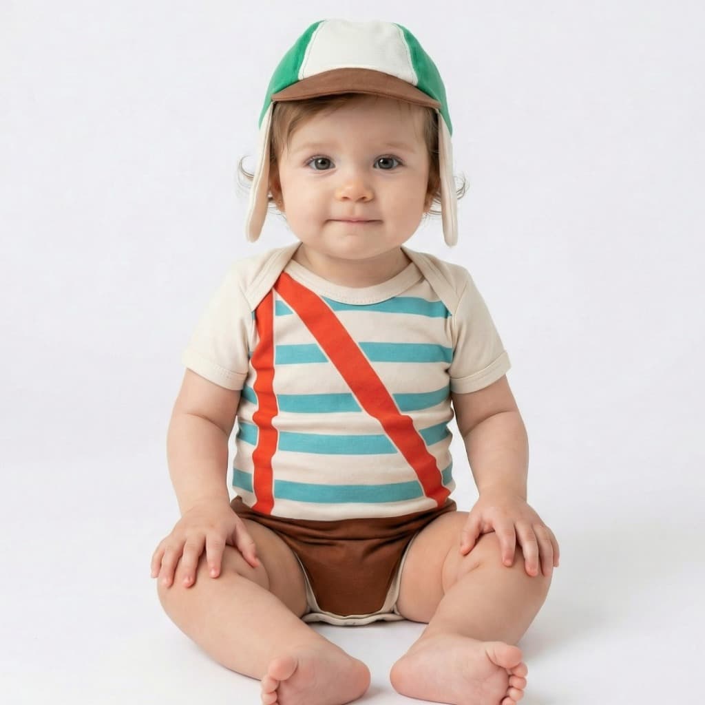 Body Bebe mesversario KIKO e CHAVES/Chapolin / chiquinha