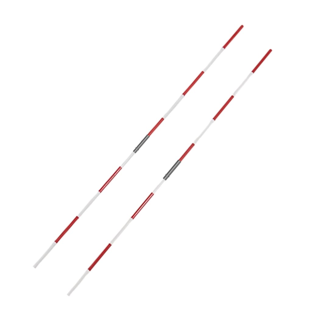 Par de Antenas Para Rede De Vôlei Profissional Fibra De Vidro 1,80m Magnum Redes