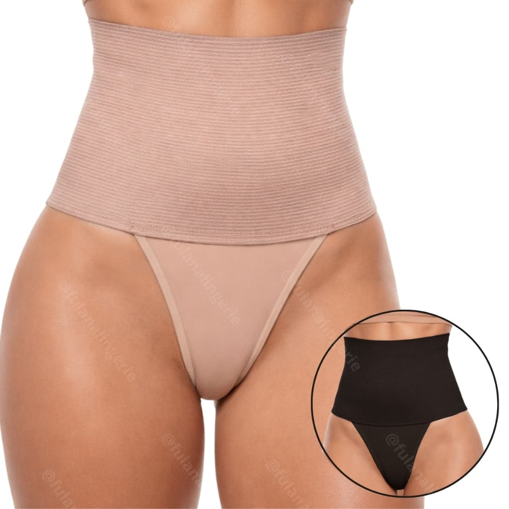 Calcinha Cinta Modeladora Cintura Alta Reduz Medidas Compressão - Cinta18