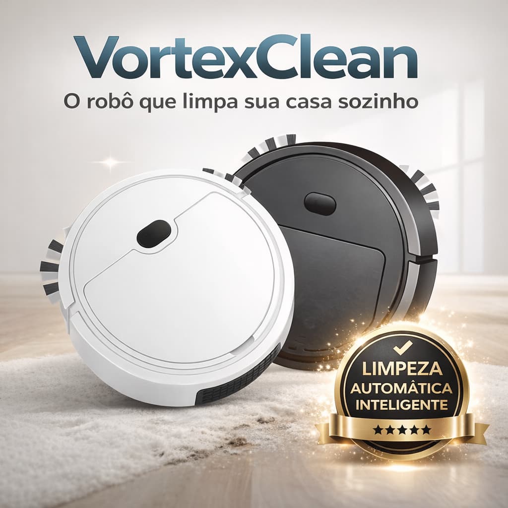 Robô Aspirador de Pó Varre Passa Pano Aspira Automático