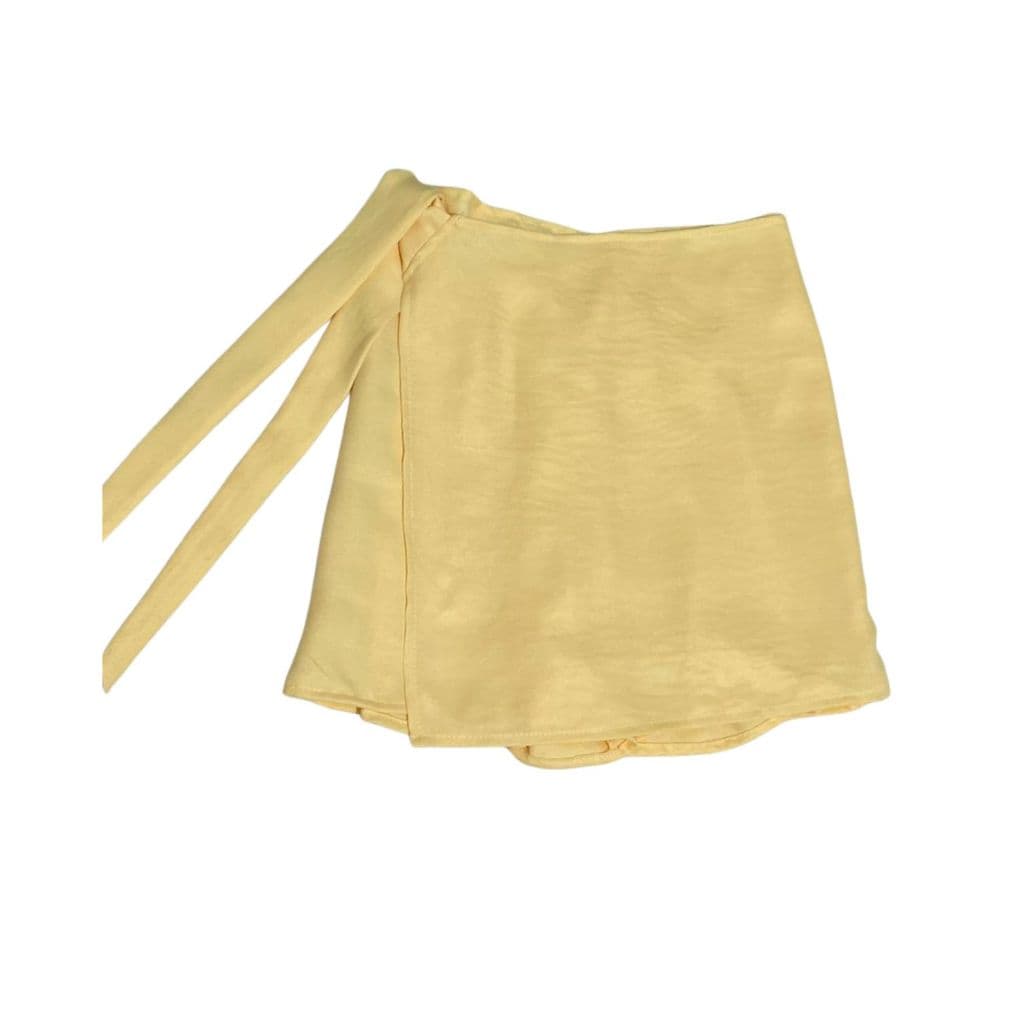 short saia amaaração com elastico atras