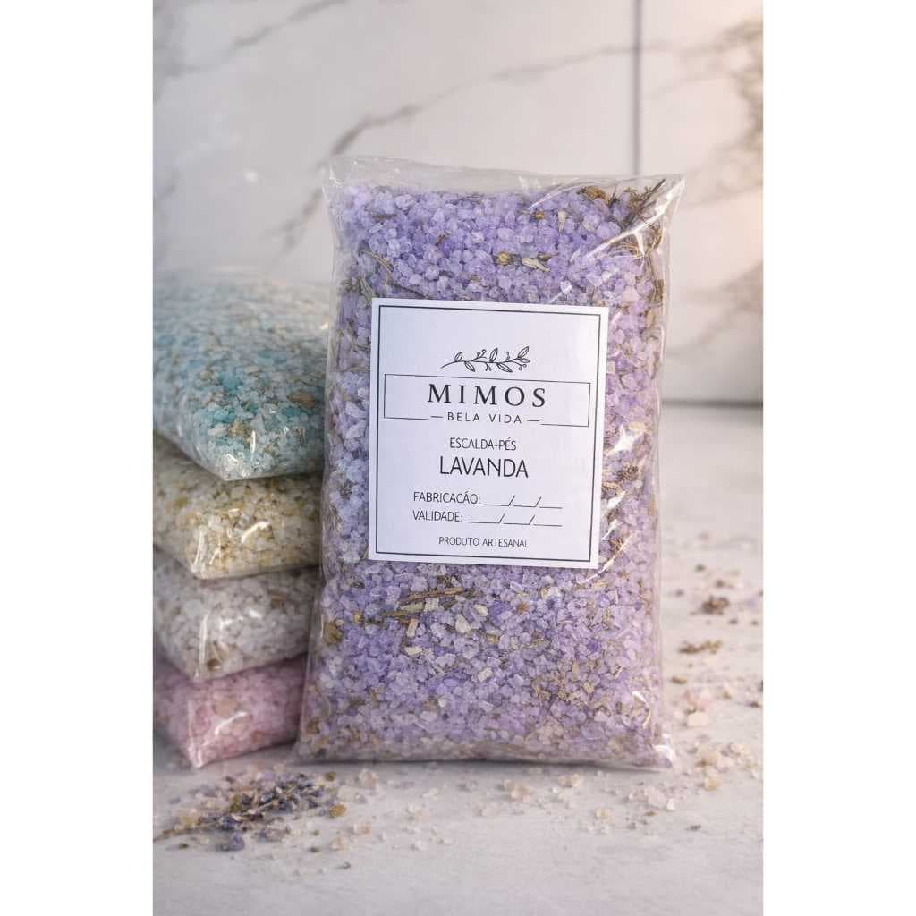 ESCALDA PÉS COM MIX DE ERVAS ECONOMICO 1kg/2kg/500g