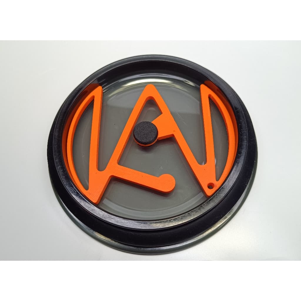 Tag Clip guia de corte e trava do rótulo de café para tampa da Airscape