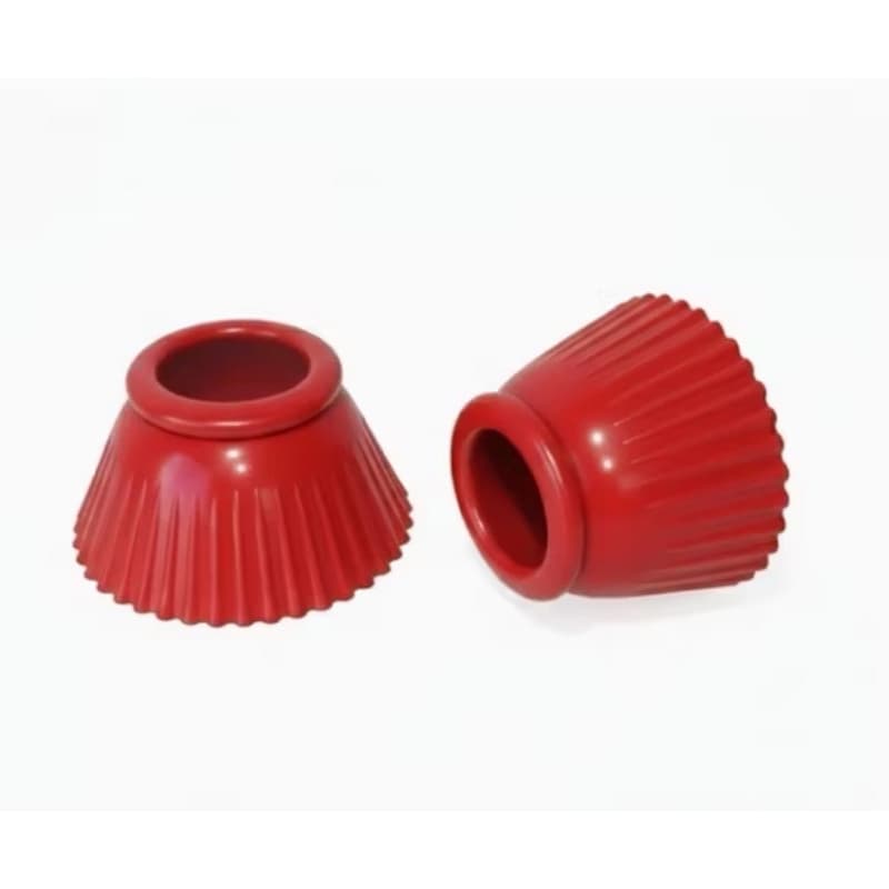 Par de Clochê Vermelho para Cavalo