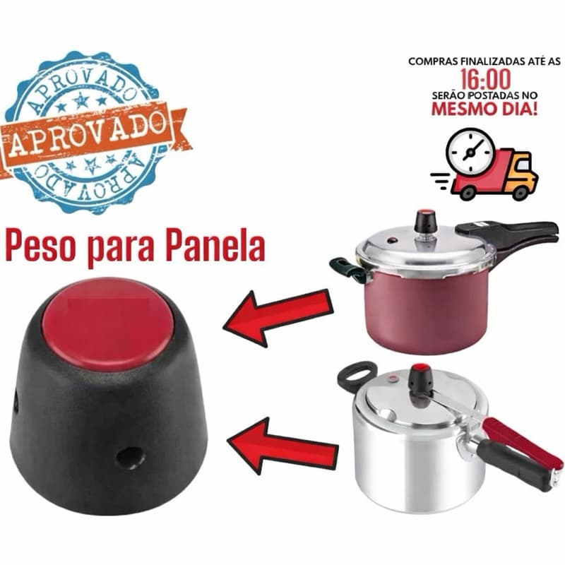Peso Para Panela De Pressão Universal Clock, Erilar, Alegrete.