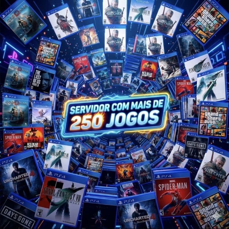Disco de Desbloqueio PS4 Até 12.52 BDJ Bluray GoldHen Poops + Telegram com jogos (compatível com sistemas até 12.52)