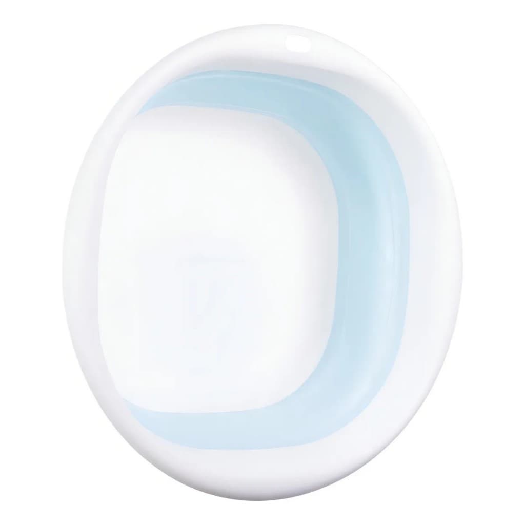 Bacia Infantil Banho Retratil Pimpolho Ofuro Dobravel Bebes Cor Azul