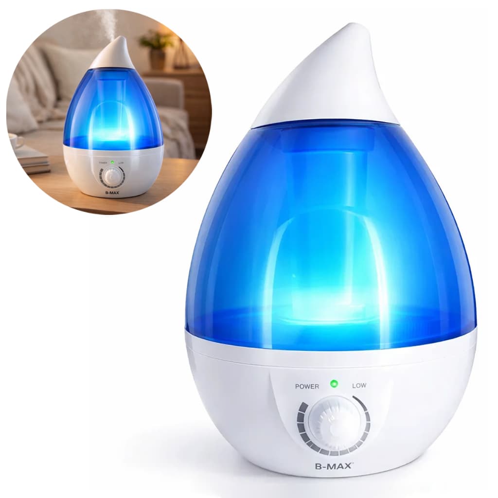 Umidificador Difusor Aromático 2.6L LED Bivolt Silencioso Para Quarto BMax BMU04