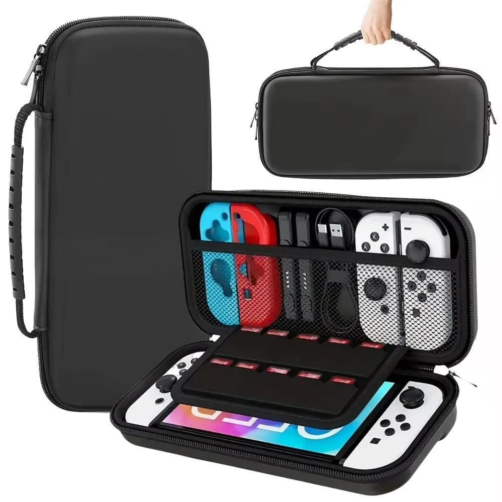 Estojo Case Capa Bolsa De Proteção e Transporte Para Switch Padrão e Oled