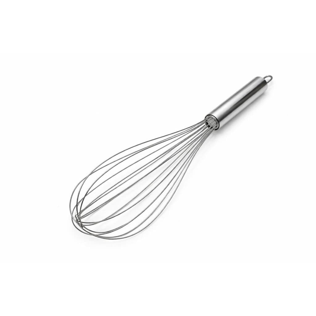 Batedor de Ovos Fouet Fue Inox Profissional Reforçado 30cm Utensílio de Cozinha