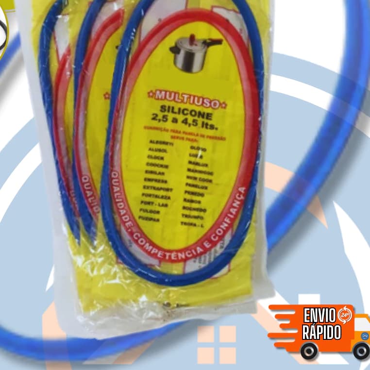 Borracha de Panela de Pressão Silicone 4,5L e 7L Pino Válvula Borracha Panela Pressão