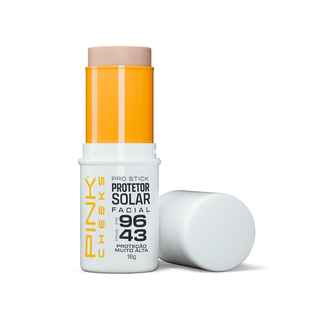 Protetor Solar Filtro Solar Facial Pro Stick com Cor PINK CHEEKS 14g