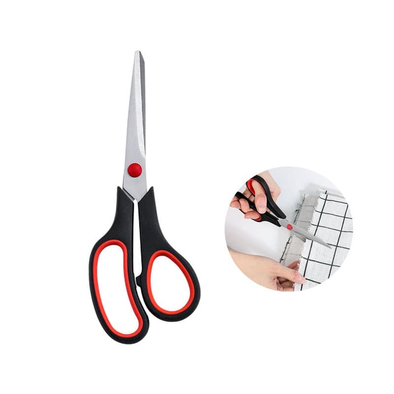 Tesoura Multiuso 7.5 Polegadas Corte Preciso para Papel, Tecidos, Cozinha e Artesanato