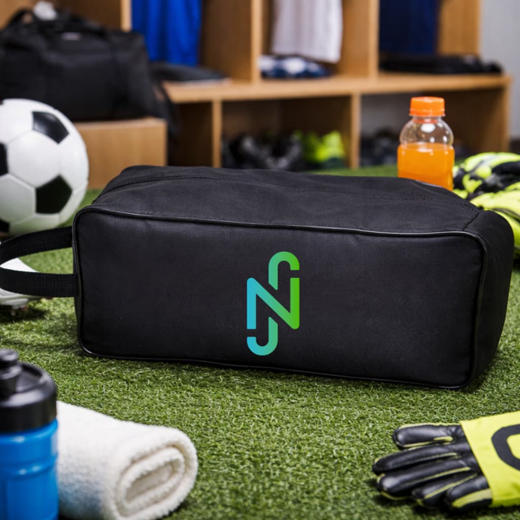 Bolsa Necessaire Masculina Neymar Porta Chuteiras Alça de Mão Fechamento Ziper