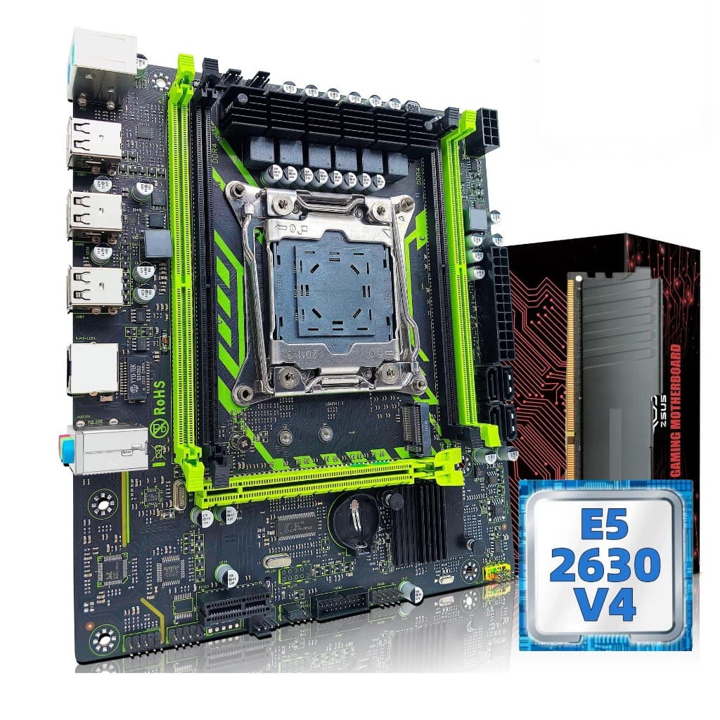 Kit Upgrade Gamer Placa Mãe X99 com Intel Xeon 2630 v4 No Brasil