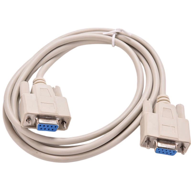 Cabo Adaptador 9 Pinos Db9 Fêmea X Fêmea Nas Duas Pontas