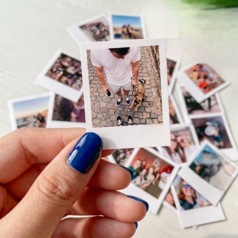 Fotos Mini Polaroid 3x4 para Capinha de Celular e Carteira, Personalizado de Alta Qualidade Papel Fotográfico Premium