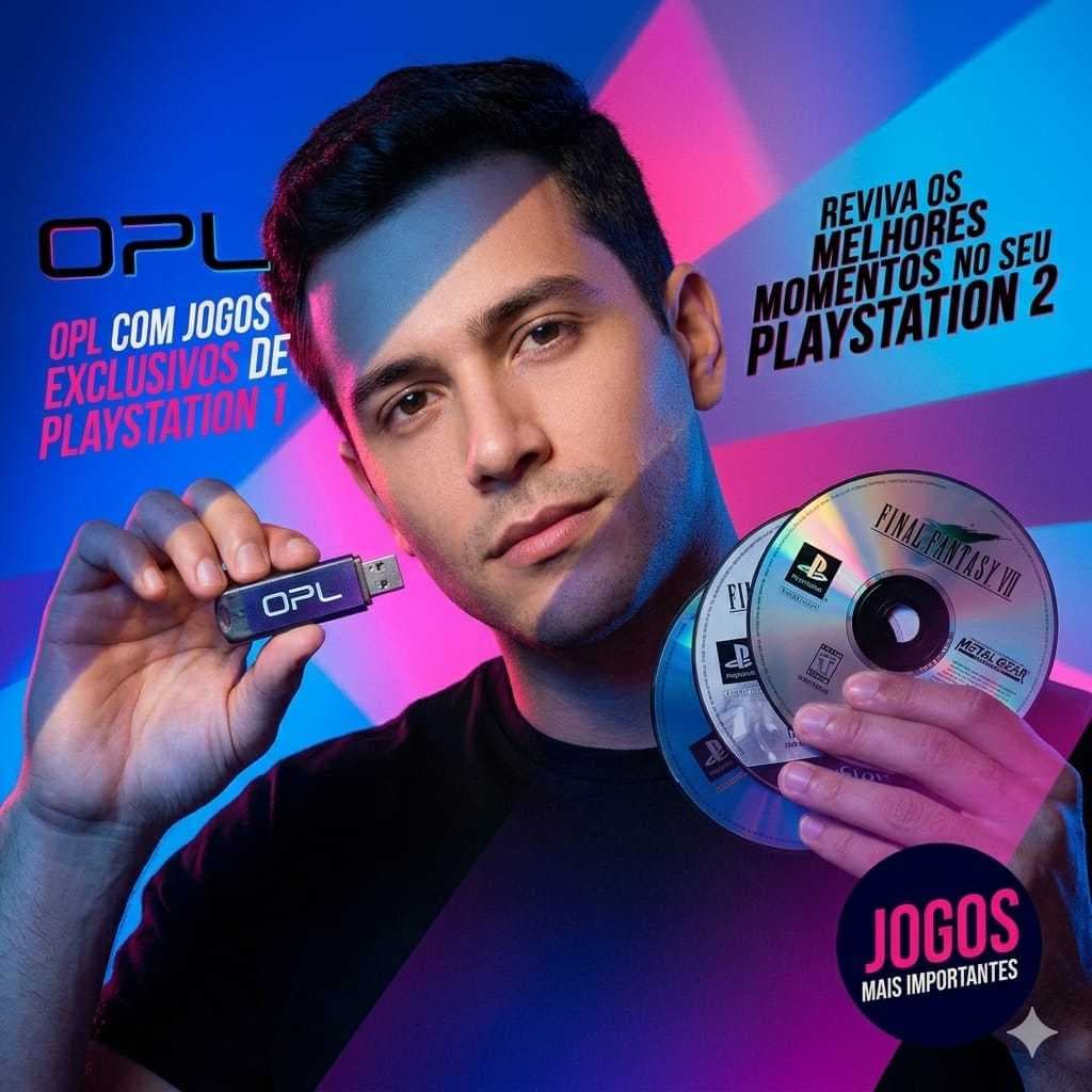 Opl Kit Ps1 No Seu Ps2 | Memory + Pendrive