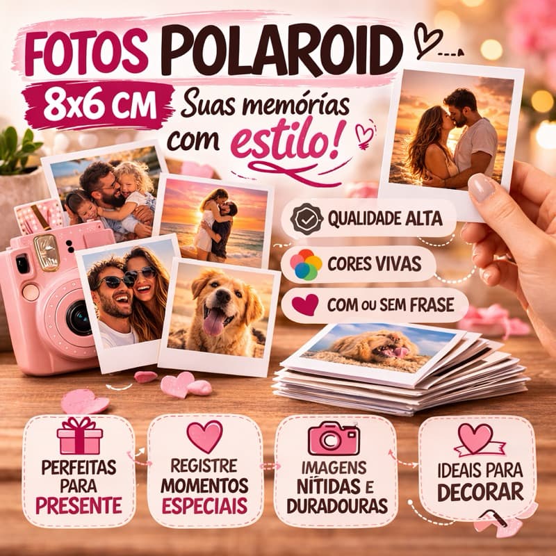 Foto Polaroid 6x8