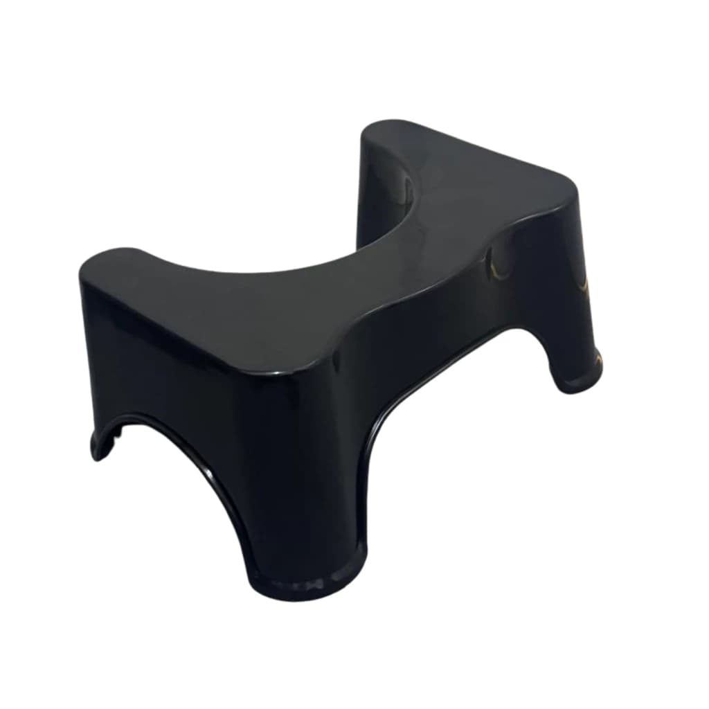 Apoio para os Pés para Vaso Sanitário Banheiro Multifuncional Branco ou Preto