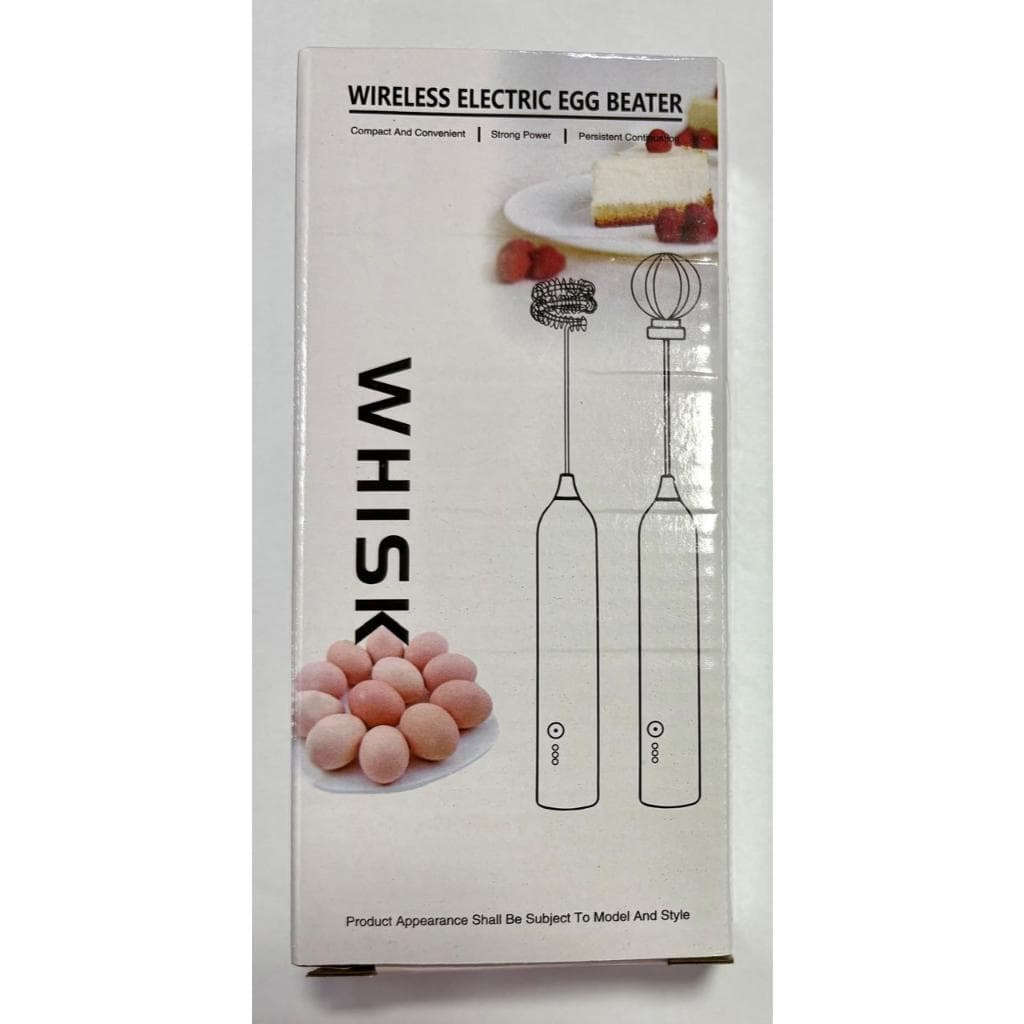 Mini Mixer Misturador 2 x 1 Bebidas Shakes Café Elétrico Sem Fio Recarregável Portátil e Potente