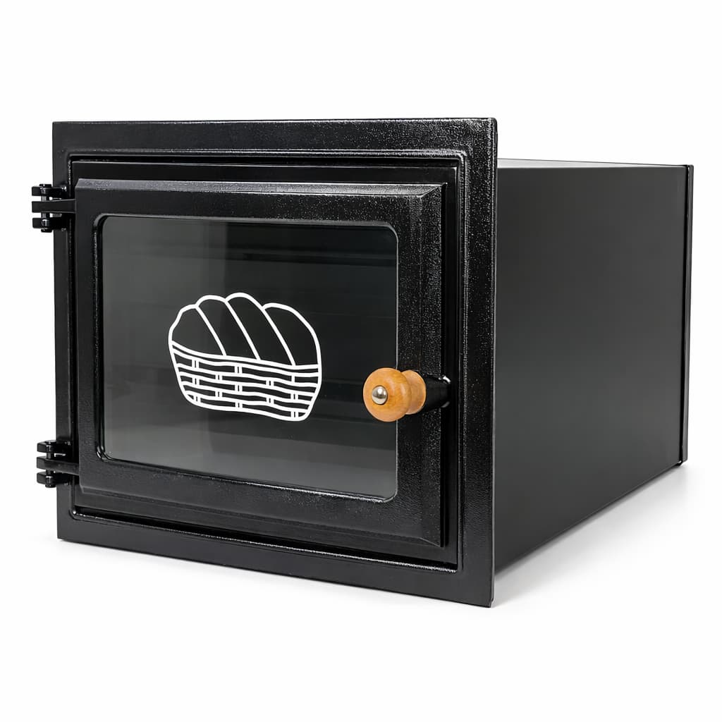 Forno P/fogão A Lenha Frente Alumínio Fundido C/vidro P