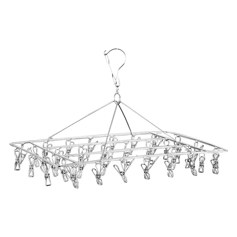 Varal Inox Retrátil 20 Prendedores para Roupas Íntimas