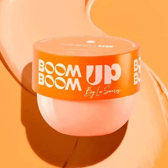 boom boom up - Peach Up - Creme Firmador Anti Celulite - 200g
