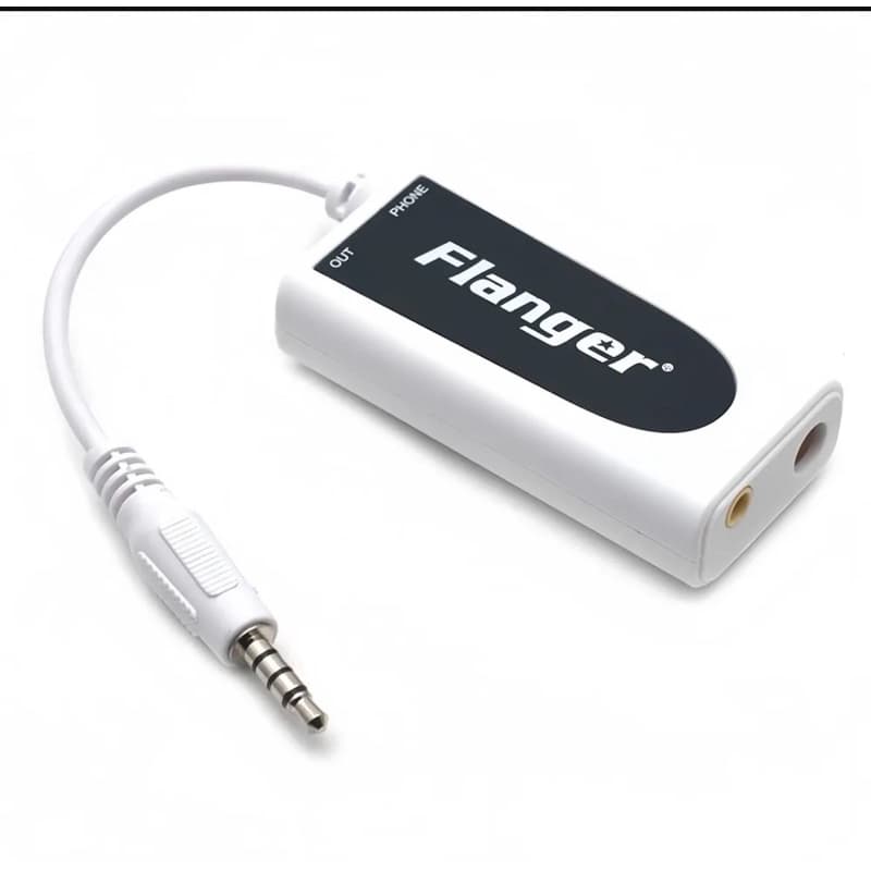 Interface De Áudio Para Celular （Android e iOS) Lives Guitarra Flanger Fc-21