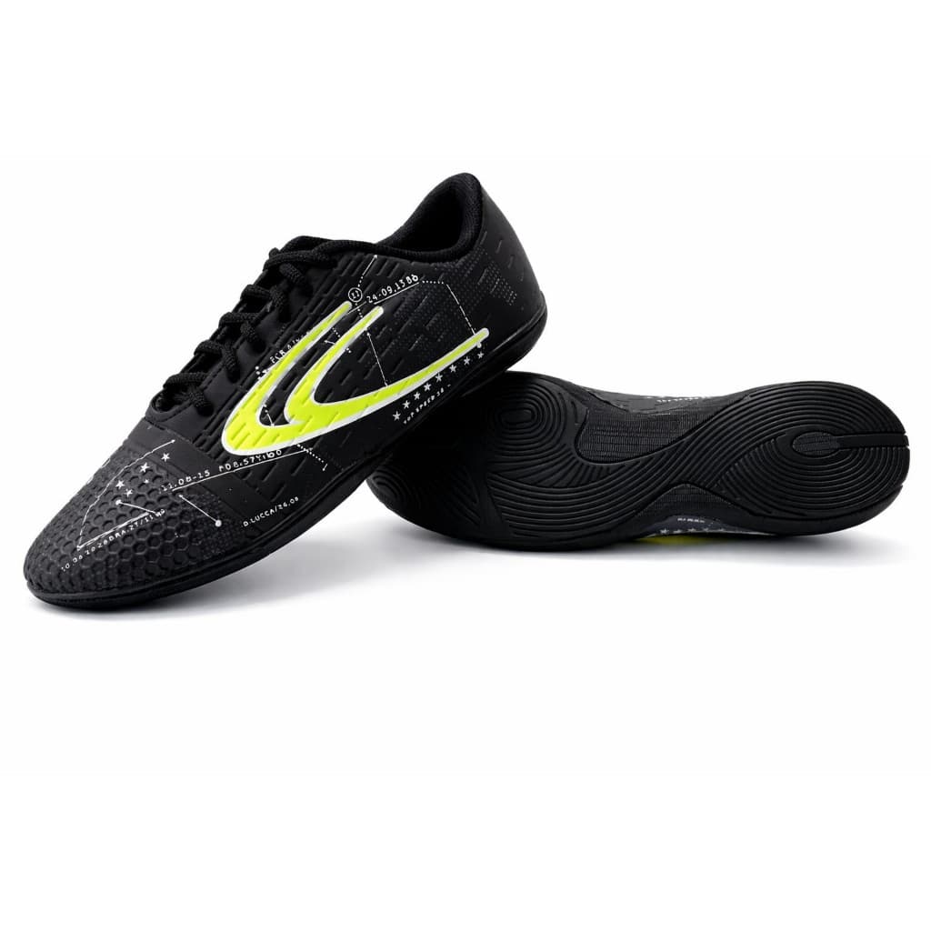 Chuteira Salão Futsal Quadra + 1 par de Caneleira de Brinde