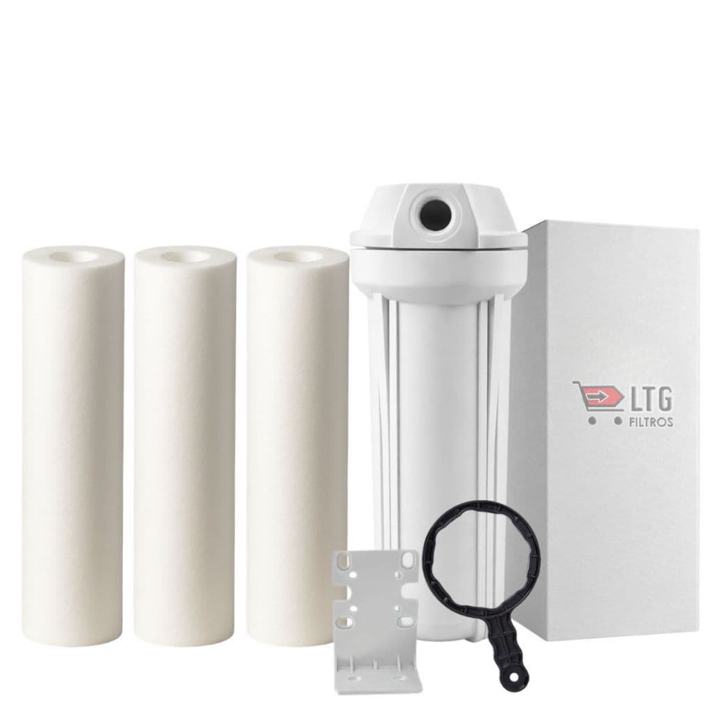 Filtro Caixa D'água Cavalete Poe Original Com 3 Refil Extra 