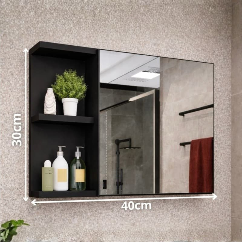 LIQUIDA!!!   Armário Banheiro com Espelheira Porta - Várias Cores