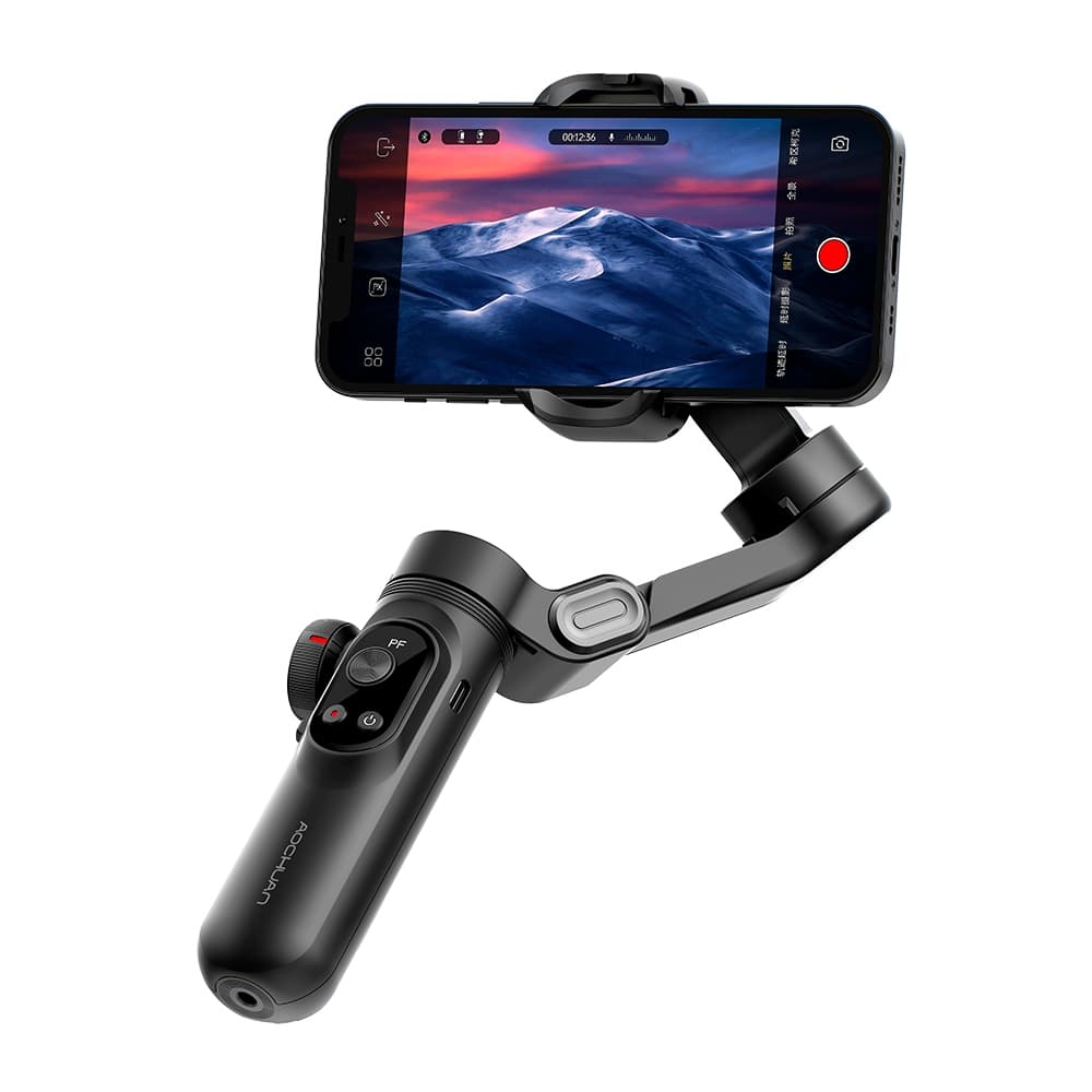 Gimbal Estabilizador 3 Eixos Aochuan Pro para Smartphone