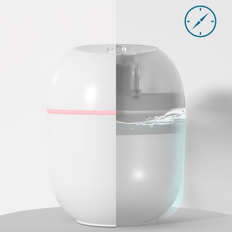 1/2/3 Pcs Umidificador Atomizador de Ar Portátil para Casa Umidificador 200ml ming
