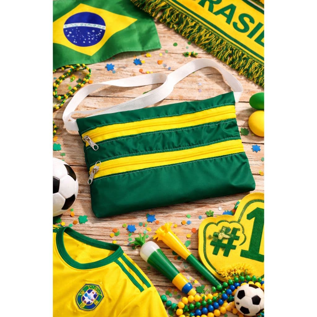 Pochete doleira antifurto impermeável aglomeração copa do mundo brasil show eventos segurança