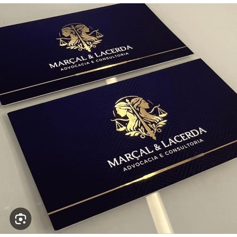 1000 Cartóes de Visita Premium - Verniz Localizado - Fundo Fosco | Design Profissional