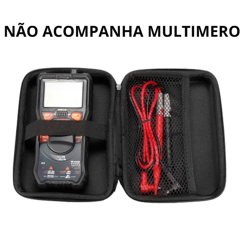 Bolsa Porta Multimetro Digital E Analogico Estojo Case Bag (Não Acompanha Multimetro)